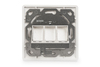 Scheda Tecnica: DIGITUS Faceplate For Keystone 3x RJ45 - 