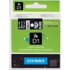 Scheda Tecnica: Dymo D1-tape 19mm X 7m - White On Black Gr