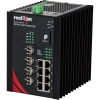 Scheda Tecnica: Red Lion N-tron 12 Port Gigabit Managed PoE+ Industrial - Eth. Switch (8 10/100/1000baset, 4sfp Slots)