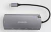 Scheda Tecnica: Axagon HMC-6M2 Multiport-hub, USB 3.0, M.2-SATA, HDMI - Gbit-lan, 2x USB, 1x USB-c