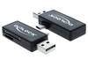 Scheda Tecnica: Delock Micro USB Otg Card Reader - + USB Male