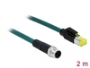Scheda Tecnica: Delock LAN Cable M12 - 4 Pin D-coded To RJ45 Hirose Plug Tpu 2 M