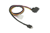 Scheda Tecnica: SuperMicro Acc. Server CBL-SAST-1011 Oculink to PCIe - SFF-8639 w/ Power, 75CM, 34 AWG,RoHS