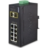 Scheda Tecnica: PLANET Ip30"dustrial 8 x 10/1000T + 2-port - 100/1000x Sfp E Thernet Switch (-40~75 Degrees C)