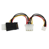 Scheda Tecnica: StarTech LP4 to SATA 15 Pin Power ADApter F/M with Floppy - Power