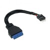 Scheda Tecnica: InLine Cavo USB 3.0"terno - 19pin M / USB 2.0 2x 4pin M 0,15m