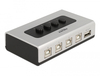 Scheda Tecnica: Delock Switch USB 2.0 With 4 X Type-b Female To 1 X Type- - Female Manual Bidirectional