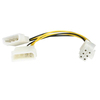 Scheda Tecnica: StarTech Cavo Alimentazione Scheda Video PCIe- Lp4 6 Pin - 15cm Uk