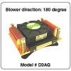 Scheda Tecnica: Dynatron D3AG Socket 478 Intel 1U Active Cooler - 
