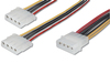Scheda Tecnica: DIGITUS Int. Y-Power Supply Cable 0.20m IDE 2x IDE - Connectorul