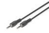 Scheda Tecnica: DIGITUS Con. Cable Stereo 3.5mm 1.50m 1.50m 2x0.10/10 M/M - Black