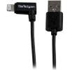 Scheda Tecnica: StarTech Cavo connettore Ad Angolo lightning 8 pin - apple USB nero da 1 m iPhone/iPod/iPad