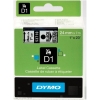 Scheda Tecnica: Dymo D1-tape 24mm X 7m - D1-tape 24mm X 7m Black On Transparent