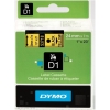 Scheda Tecnica: Dymo D1-tape 24mm X 7m - D1-tape 24mm X 7m Black On Yellow