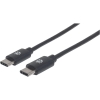 Scheda Tecnica: Manhattan Cavo Superspeed USB-c - male/USB-c male 2m Nero