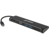 Scheda Tecnica: Manhattan ADAttatore USB-c 4" 1 Dp/HDMI/dvi/VGA Nero - 