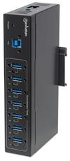 Scheda Tecnica: Manhattan HUB - Industriae USB 3.2 7 Porte