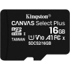 Scheda Tecnica: Kingston 16GB microSDHC Canvas Select 100r A1 C10 Card + Sd - Adapter