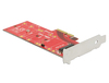 Scheda Tecnica: Delock Pci Express X4 Card > 1 X Internal NVMe M.2 Key M - 110 Mm With Heat Sink Low Profile Form Factor