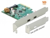 Scheda Tecnica: Delock Pci Express X4 Card To 2 X Externa Superspeed USB - 10GBps (USB 3.1 Gen2) USB Type-c female