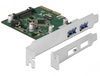 Scheda Tecnica: Delock Pci Express X4 Card To 2 X Externa USB 3.1 Gen2 - Type-a female
