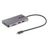 Scheda Tecnica: StarTech ADAttatore Multiporta USB C, Doppio HDMI 4k - 60hz, Hub USB-a 5GBps, 100w Pd Pass-through, Gbe, Sd/micros