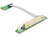 Scheda Tecnica: Delock Riser Card Mini Pci Express > 1 X Pci With Flexible - Cable 13 Cm Left Insertion