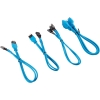 Scheda Tecnica: Corsair Premium Sleeved Frontpanel Cable Cableskit - Blu E