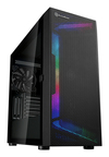 Scheda Tecnica: SilverStone SST-SEH1B-G - Seta H1, MidTower Case With - Perforated Full Mesh Front Panel, Steel Chassis And Argb Li