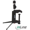 Scheda Tecnica: InLine Mini-treppiedi Con Morsetto Per Fotocamere Digitali - 19 Cm, Nero