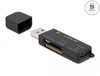 Scheda Tecnica: Delock Superspeed USB Card Reader For Sd / Micro Sd / Ms - Memory Cards