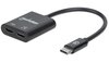 Scheda Tecnica: Manhattan ADAttatore Audio USB-c - male 2x USB-c female
