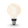 Scheda Tecnica: Philips Hue White LED Filament Light Bulb Forma: G93 - - E27 7 W (equivalente 40 W) Classe A+ Luce Bianca Morb