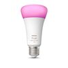 Scheda Tecnica: Philips Hue White And Color Ambiance Lampadina LED Forma: - A67 E27 13.5 W (equivalente 100 W) Classe F 16 Milioni Di C