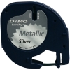 Scheda Tecnica: Dymo Letratag Metallic Tape 12mmx4m Black/silver - 