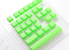 Scheda Tecnica: Ducky Rubber Keycap Set, 31 Keys, Double-shot, Rubberized - For Backlight Green