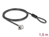 Scheda Tecnica: Delock Navilock Laptop Security Cable With Key Lock For - Std. Kensington Slot - Short Locking Head