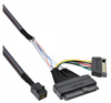 Scheda Tecnica: InLine U.2 connection cable, SSD with U.2 (SFF-8639) to - SFF-8643 + power, 0.5m