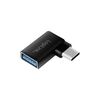 Scheda Tecnica: Logilink dattatore USB 3.2 Gen.1 USB-c+trade, Maschio/ - Femmina 90+deg