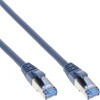 Scheda Tecnica: InLine LAN Cable Cat.6a S/FTP (pimf) - 500MHz, Guaina Halogenfree, Cu (100% Rame), Blu, 0.5m