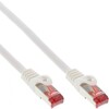 Scheda Tecnica: InLine LAN Cable Cat.6 S/FTP - (pimf) 250MHz, Guaina Pvc, Cu (100% Rame), Bianco, 1m