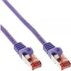 Scheda Tecnica: InLine LAN Cable Cat.6 S/FTP - (pimf) 250MHz, Guaina Pvc, Cu (100% Rame), Porpora, 0.5m
