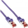 Scheda Tecnica: InLine LAN Cable Cat.6 S/FTP - (pimf) 250MHz, Guaina Pvc, Cu (100% Rame), Porpora, 1m