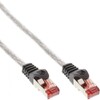 Scheda Tecnica: InLine LAN Cable Cat.6 S/FTP - 250MHz, Guaina Pvc, Cu (100% Rame), Trasparente, 0.5m