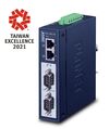 Scheda Tecnica: PLANET Ip30"dustrial 2-port Rs232/rs422/rs485 Modbus - Gateway (2 X 10/100base-tx, 40~75 Degrees C, 15kv Isolati