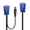 Scheda Tecnica: Lindy Cavo Combo Kvm E USB, 1m - Cavo Kvm Combinato Con VGA E USB