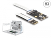 Scheda Tecnica: Delock Converter M.2 Key B+m Male To 1 X Mini PCIe Slot - Half Size / Full Size With Flexible Cable