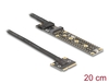 Scheda Tecnica: Delock Adapter Mini PCIe Male To M.2 Key M Female With - Cable 20 Cm