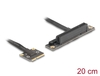 Scheda Tecnica: Delock Adapter Mini PCIe Male To PCIe 3.0 X8 Slot 90 - Angled With Cable 20 Cm