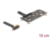Scheda Tecnica: Delock Adapter PCIe 3.0 X1 Male 90- Angled To M.2 Key M - Female With Cable 10 Cm